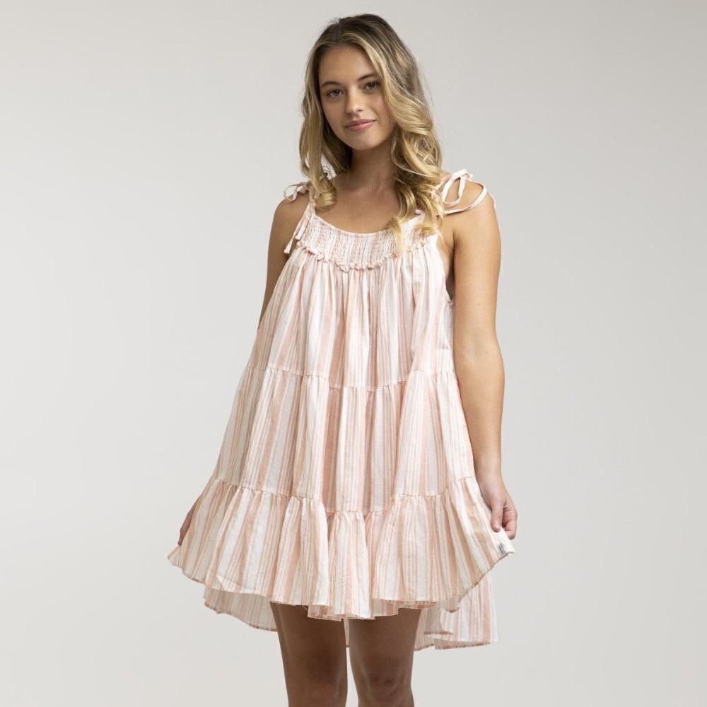 ✨Tiered Lace-Up Side Floral Dress✨